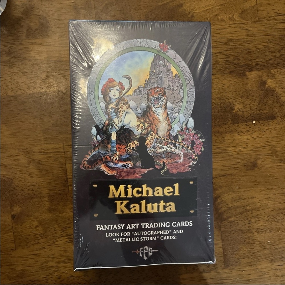 Michael Kaluta Fantasy Art Trading Cards Series Sealed FPG Box 1994